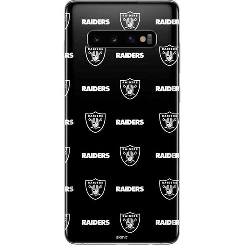 NFL Raiders Blitz Series Galaxy S10 Plus Skin