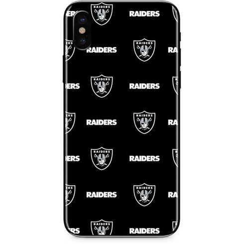 NFL Raiders Blitz Series iPhone X Skin