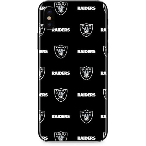 NFL Raiders Blitz Series iPhone XS Skin