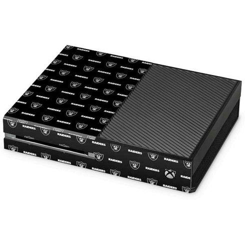 NFL Raiders Blitz Series Xbox One Console Skin
