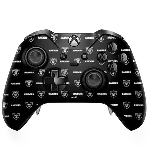 NFL Raiders Blitz Series Xbox One Elite Controller Skin