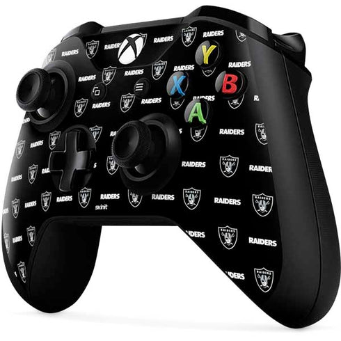 NFL Raiders Blitz Series Xbox One X Controller Skin