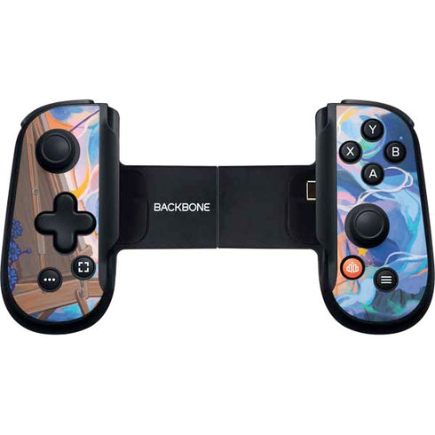 Rainbow Anime Artist Painter by Ivy Dolamore Backbone One for iPhone Game Controller Skin
