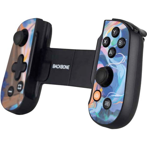 Rainbow Anime Artist Painter by Ivy Dolamore Backbone One for iPhone Game Controller Skin