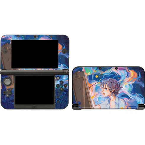 Rainbow Anime Artist Painter by Ivy Dolamore 3DS XL 2015 Skin