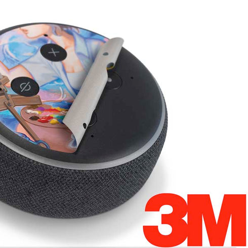 Rainbow Anime Artist Painter by Ivy Dolamore Amazon Echo Dot Skin