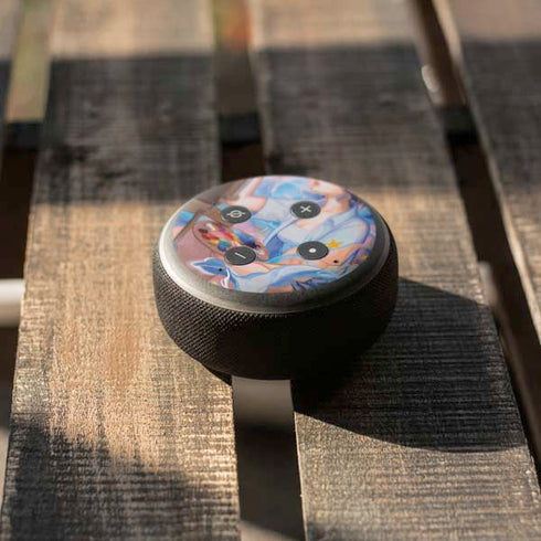 Rainbow Anime Artist Painter by Ivy Dolamore Amazon Echo Dot Skin