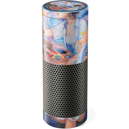 Rainbow Anime Artist Painter by Ivy Dolamore Amazon Echo Skin