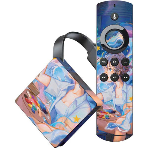 Rainbow Anime Artist Painter by Ivy Dolamore Amazon Fire TV Skin