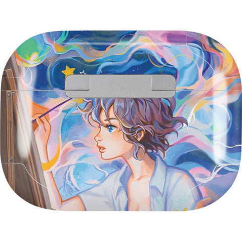 Rainbow Anime Artist Painter by Ivy Dolamore Apple AirPods Pro Skin