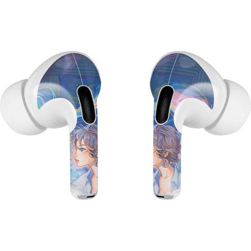 Rainbow Anime Artist Painter by Ivy Dolamore Apple AirPods Pro Skin