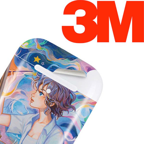 Rainbow Anime Artist Painter by Ivy Dolamore Apple AirPods Skin