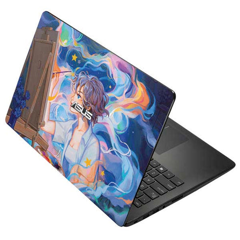 Rainbow Anime Artist Painter by Ivy Dolamore Asus X502CA 15.6 Skin