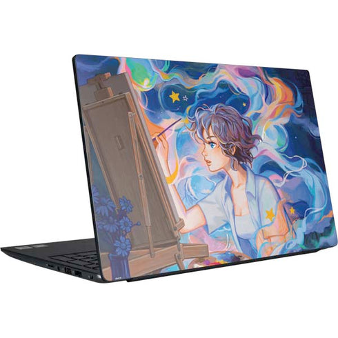 Rainbow Anime Artist Painter by Ivy Dolamore Dell Vostro Skin