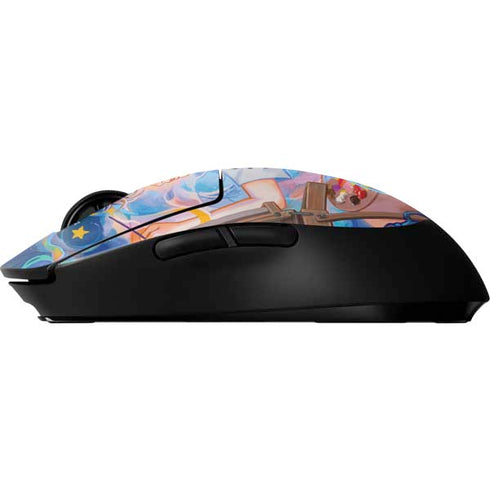 Rainbow Anime Artist Painter by Ivy Dolamore G Pro Wireless Gaming Mouse Skin
