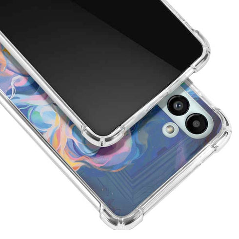 Rainbow Anime Artist Painter by Ivy Dolamore Galaxy A13 5G Clear Case