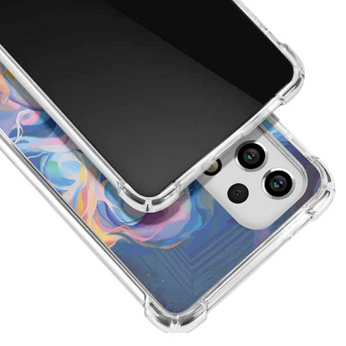Rainbow Anime Artist Painter by Ivy Dolamore Galaxy A33 5G Clear Case