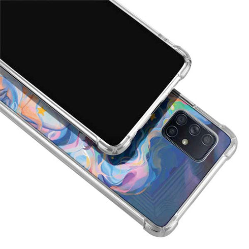 Rainbow Anime Artist Painter by Ivy Dolamore Galaxy A71 5G Clear Case