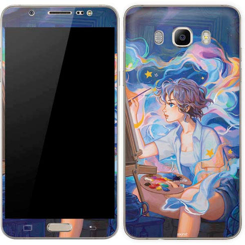 Rainbow Anime Artist Painter by Ivy Dolamore Galaxy J7 Skin