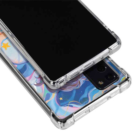 Rainbow Anime Artist Painter by Ivy Dolamore Galaxy Note20 5G Clear Case