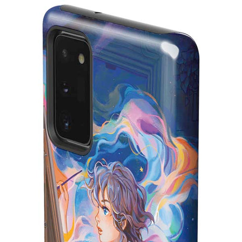 Rainbow Anime Artist Painter by Ivy Dolamore Galaxy Note20 5G Pro Case