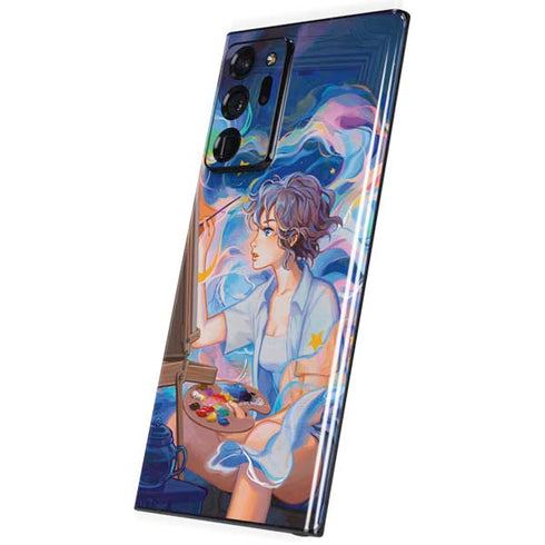 Rainbow Anime Artist Painter by Ivy Dolamore Galaxy Note20 Ultra 5G Skin