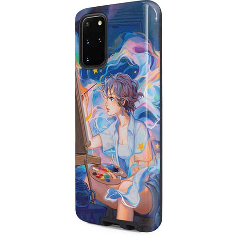 Rainbow Anime Artist Painter by Ivy Dolamore Galaxy S20 Plus Pro Case