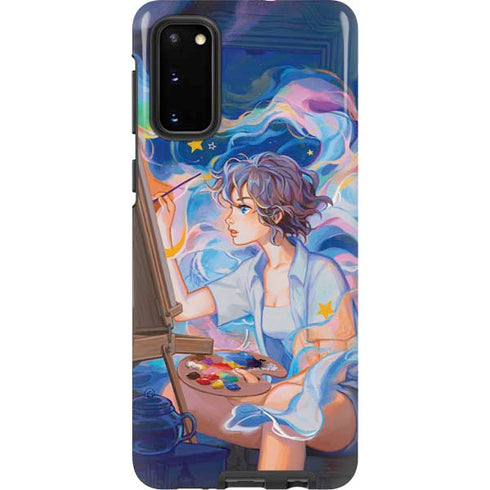 Rainbow Anime Artist Painter by Ivy Dolamore Galaxy S20 Pro Case