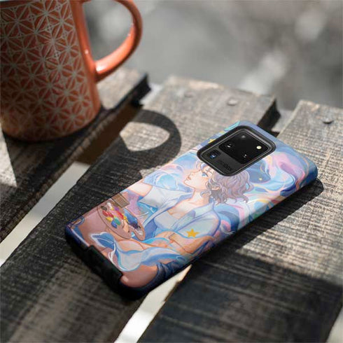 Rainbow Anime Artist Painter by Ivy Dolamore Galaxy S20 Ultra 5G Pro Case