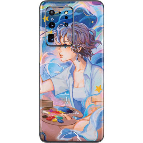 Rainbow Anime Artist Painter by Ivy Dolamore Galaxy S20 Ultra 5G Skin
