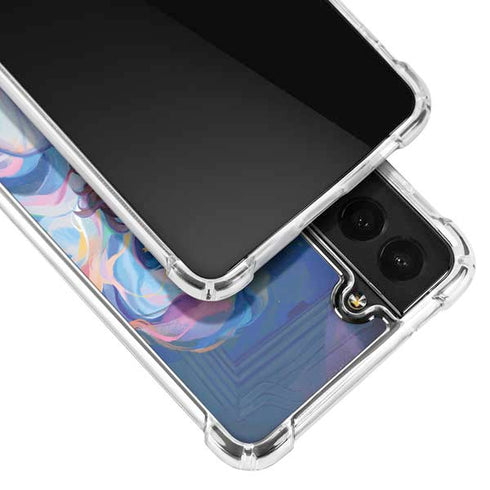 Rainbow Anime Artist Painter by Ivy Dolamore Galaxy S21 FE Clear Case