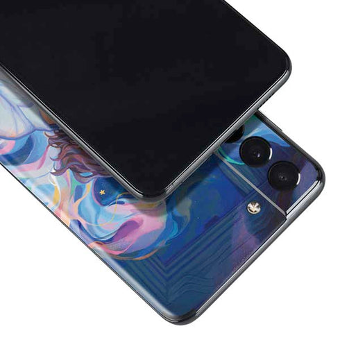 Rainbow Anime Artist Painter by Ivy Dolamore Galaxy S21 Plus 5G Skin