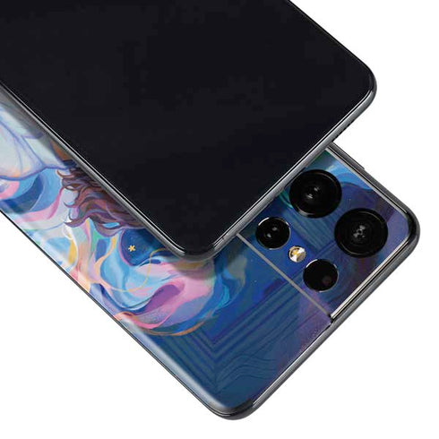 Rainbow Anime Artist Painter by Ivy Dolamore Galaxy S21 Ultra 5G Skin