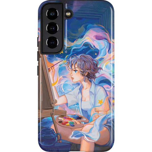 Rainbow Anime Artist Painter by Ivy Dolamore Galaxy S22 Pro Case