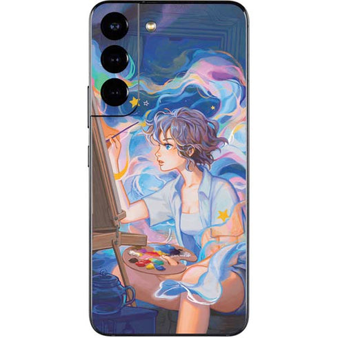 Rainbow Anime Artist Painter by Ivy Dolamore Galaxy S22 Skin