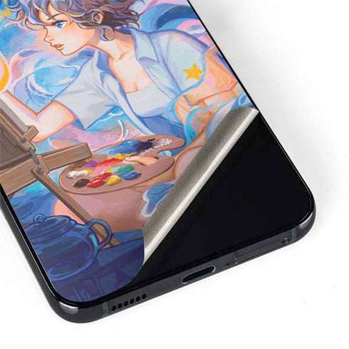 Rainbow Anime Artist Painter by Ivy Dolamore Galaxy S22 Skin