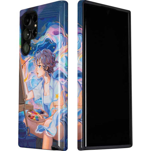 Rainbow Anime Artist Painter by Ivy Dolamore Galaxy S22 Ultra Pro Case