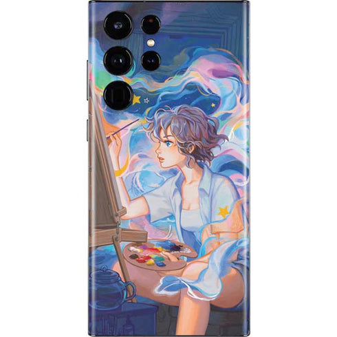 Rainbow Anime Artist Painter by Ivy Dolamore Galaxy S22 Ultra Skin