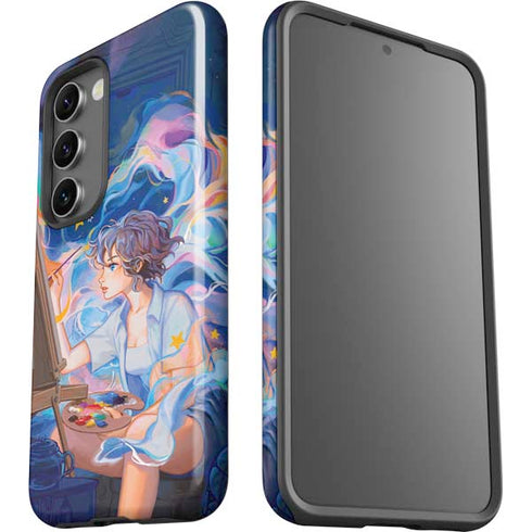 Rainbow Anime Artist Painter by Ivy Dolamore Galaxy S23 Plus Pro Case