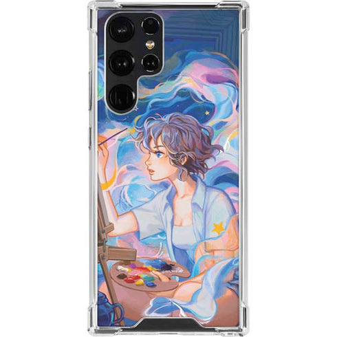 Rainbow Anime Artist Painter by Ivy Dolamore Galaxy S23 Ultra Clear Case