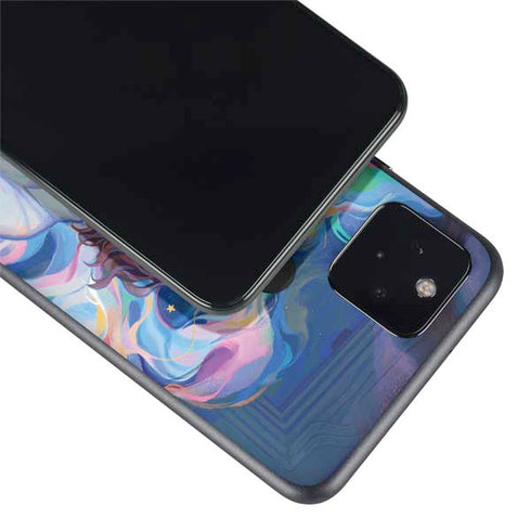 Rainbow Anime Artist Painter by Ivy Dolamore Google Pixel 4a 5G Skin