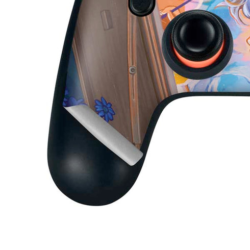 Rainbow Anime Artist Painter by Ivy Dolamore Google Stadia Controller Skin