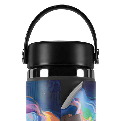 Rainbow Anime Artist Painter by Ivy Dolamore Hydro Flask 20oz Wide Mouth Skin