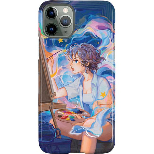 Rainbow Anime Artist Painter by Ivy Dolamore iPhone 11 Pro Lite Case