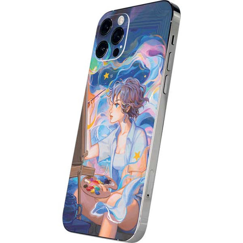 Rainbow Anime Artist Painter by Ivy Dolamore iPhone 12 Pro Max Skin