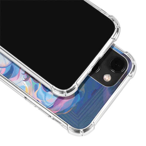 Rainbow Anime Artist Painter by Ivy Dolamore iPhone 13 Mini Clear Case