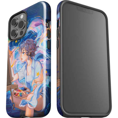 Rainbow Anime Artist Painter by Ivy Dolamore iPhone 13 Pro Max Impact Case
