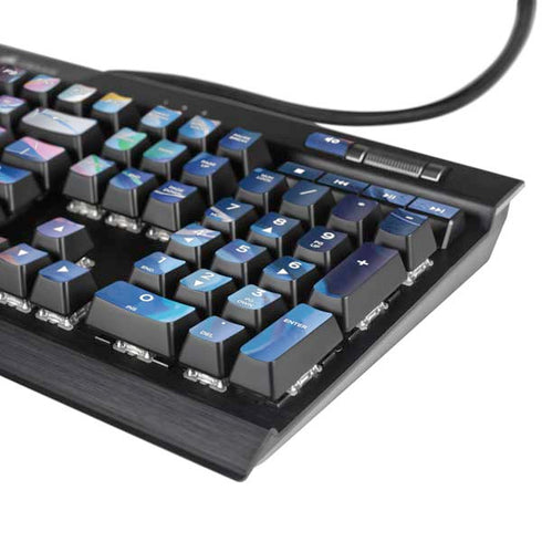 Rainbow Anime Artist Painter by Ivy Dolamore K95 RGB PLATINUM Mechanical Gaming Keyboard Skin