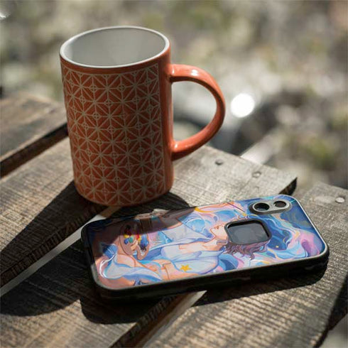 Rainbow Anime Artist Painter by Ivy Dolamore LifeProof Fre iPhone Skin