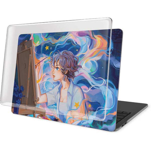 Rainbow Anime Artist Painter by Ivy Dolamore MacBook Pro 16in (2019-20) Case plus Skin